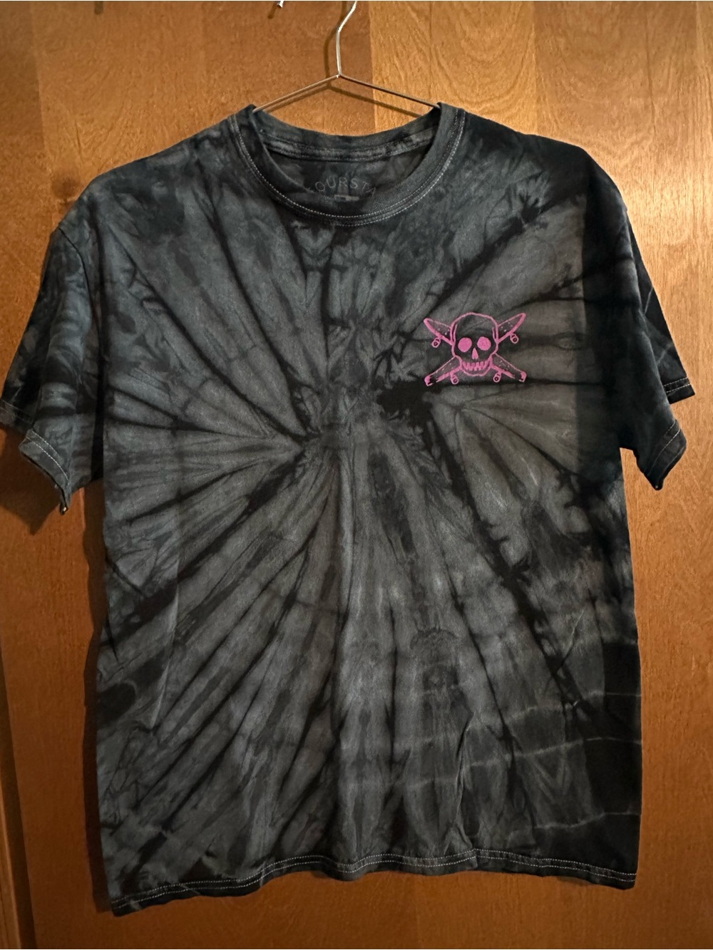 Fourstar Clothing Co. Black Tie-Dye Tee - M
